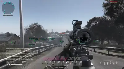 DayZ comparison graphic showing game mods and PC feature software
